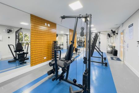 Apartamento para alugar com 48m², 2 quartos e 1 vaga Apartamento para alugar com 48m², 2 quartos e 1 vagaÁrea comum - Academia