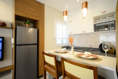 Apartamento à venda com 34m², 2 quartos e sem vagaCozinha