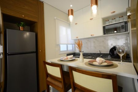Apartamento à venda com 34m², 2 quartos e sem vagaCozinha