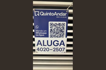 Studio para alugar com 40m², 1 quarto e sem vaga Studio para alugar com 40m², 1 quarto e sem vagaPlaca