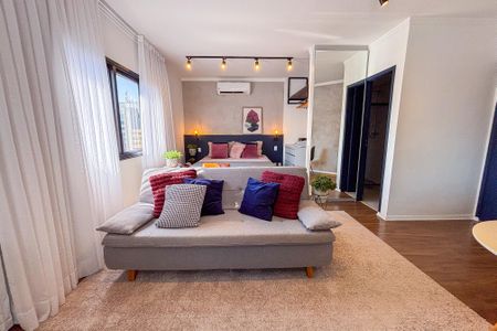 Apartamento para alugar com 36m², 1 quarto e 1 vagaStudio