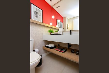 Apartamento à venda com 55m², 1 quarto e 1 vagaLavabo