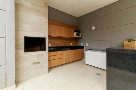 Apartamento à venda com 55m², 1 quarto e 1 vagaChurrasqueira
