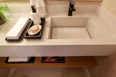 Apartamento à venda com 55m², 1 quarto e 1 vagaLavabo