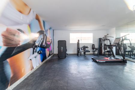 Apartamento para alugar com 38m², 2 quartos e sem vaga Apartamento para alugar com 38m², 2 quartos e sem vagaÁrea comum - Academia