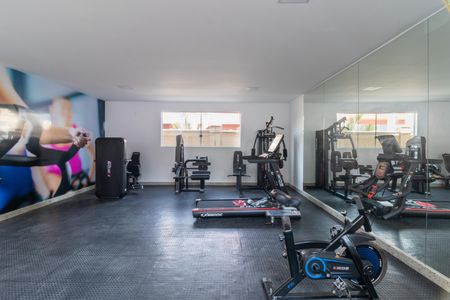 Apartamento para alugar com 38m², 2 quartos e sem vaga Apartamento para alugar com 38m², 2 quartos e sem vagaÁrea comum - Academia