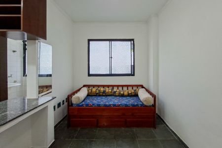 Sala de apartamento para alugar com 1 quarto, 55m² em Guilhermina, Praia Grande