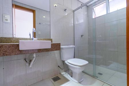 Apartamento à venda com 96m², 3 quartos e 2 vagasBanheiro da suíte