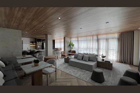 Studio à venda com 25m², 1 quarto e sem vaga Studio à venda com 25m², 1 quarto e sem vagaÁrea comum - Salão de Festas