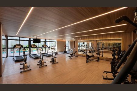 Studio à venda com 25m², 1 quarto e sem vaga Studio à venda com 25m², 1 quarto e sem vagaÁrea comum - Academia