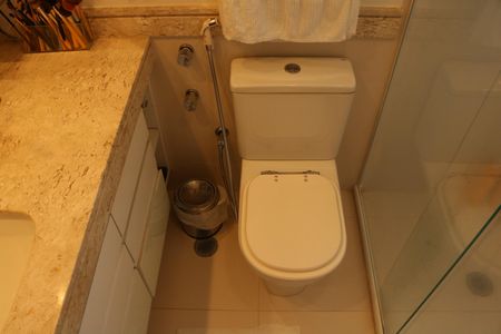 Apartamento para alugar com 267m², 4 quartos e 5 vagasBanheiro da Suíte 4