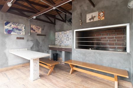 Apartamento à venda com 38m², 1 quarto e sem vaga Apartamento à venda com 38m², 1 quarto e sem vagaÁrea comum - Churrasqueira