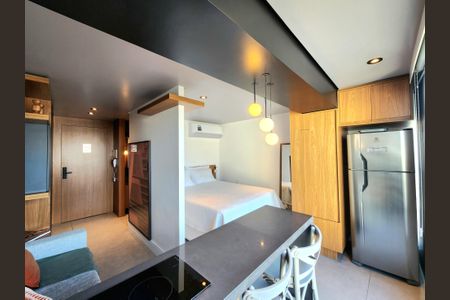 Studio de apartamento para alugar com 1 quarto, 26m² em Indianópolis, São Paulo