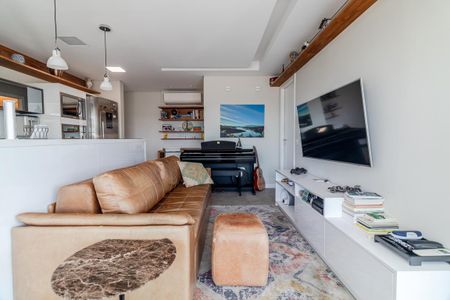 Sala de apartamento à venda com 1 quarto, 58m² em Pinheiros, São Paulo