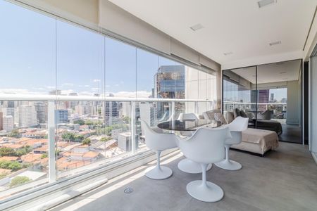 Varanda de apartamento à venda com 1 quarto, 58m² em Pinheiros, São Paulo