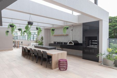 Apartamento à venda com 45m², 2 quartos e 1 vagaChurrasqueira