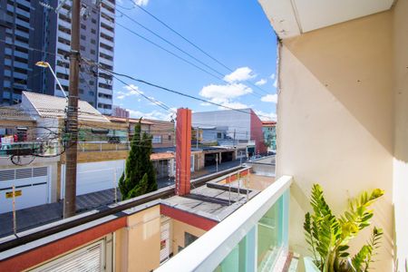 Varanda da Suíte de apartamento à venda com 2 quartos, 60m² em Vila Homero Thon, Santo André