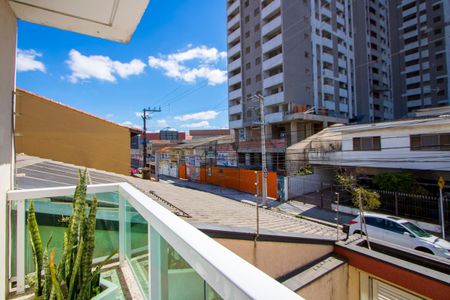 Varanda da Suíte de apartamento à venda com 2 quartos, 60m² em Vila Homero Thon, Santo André