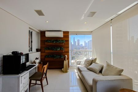 Varanda da Sala de apartamento à venda com 3 quartos, 137m² em Vila Regente Feijó, São Paulo