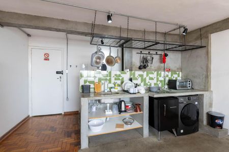 Studio para alugar com 38m², 1 quarto e sem vaga Studio para alugar com 38m², 1 quarto e sem vagaCozinha