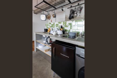 Studio para alugar com 38m², 1 quarto e sem vaga Studio para alugar com 38m², 1 quarto e sem vagaCozinha