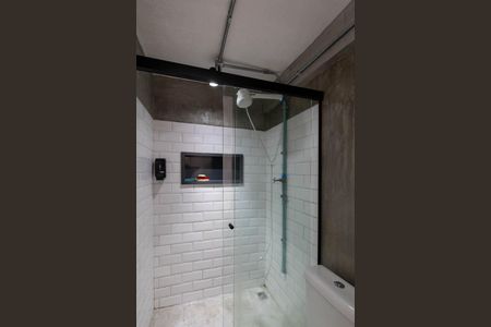 Studio para alugar com 38m², 1 quarto e sem vaga Studio para alugar com 38m², 1 quarto e sem vagaBanheiro