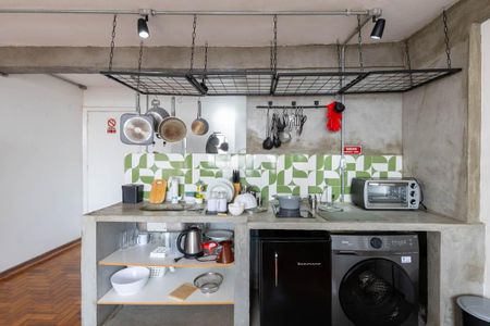 Studio para alugar com 38m², 1 quarto e sem vaga Studio para alugar com 38m², 1 quarto e sem vagaCozinha