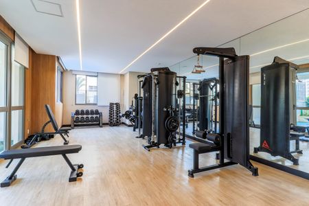 Apartamento à venda com 159m², 2 quartos e 2 vagasÁrea comum - Academia
