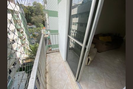 Varanda da Sala de apartamento à venda com 2 quartos, 69m² em Jacarepaguá, Rio de Janeiro