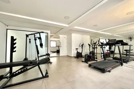 Apartamento à venda com 40m², 2 quartos e 1 vaga Apartamento à venda com 40m², 2 quartos e 1 vagaÁrea comum - Academia