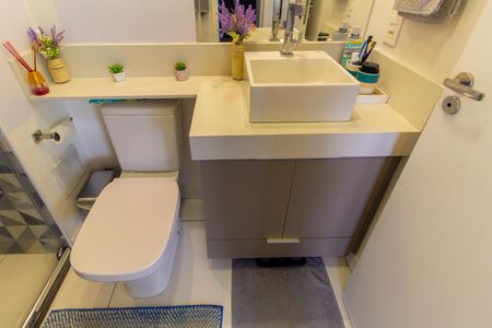 Apartamento à venda com 44m², 2 quartos e sem vaga Apartamento à venda com 44m², 2 quartos e sem vagaBanheiro