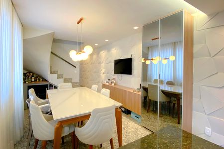 Sala 1 de apartamento à venda com 3 quartos, 121m² em Serra, Belo Horizonte