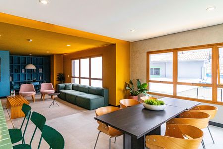 Apartamento para alugar com 43m², 1 quarto e sem vaga Apartamento para alugar com 43m², 1 quarto e sem vagaÁrea comum - Salão de festas