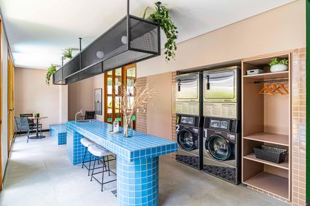 Apartamento para alugar com 43m², 1 quarto e sem vaga Apartamento para alugar com 43m², 1 quarto e sem vagaLavanderia prédio