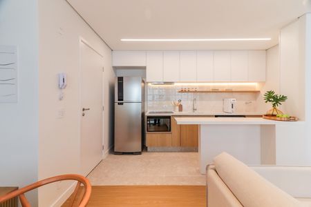 Apartamento para alugar com 43m², 1 quarto e sem vaga Apartamento para alugar com 43m², 1 quarto e sem vagaCozinha e Área de Serviço