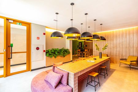 Apartamento para alugar com 43m², 1 quarto e sem vaga Apartamento para alugar com 43m², 1 quarto e sem vagaHall de entrada