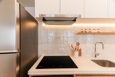 Apartamento para alugar com 43m², 1 quarto e sem vaga Apartamento para alugar com 43m², 1 quarto e sem vagaCozinha e Área de Serviço