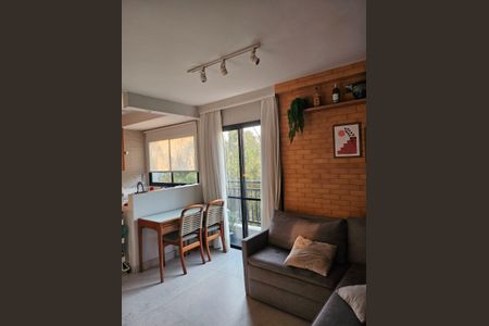 Sala de apartamento à venda com 2 quartos, 49m² em Vila Moinho Velho, São Paulo