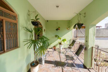 Varanda da Sala de casa à venda com 4 quartos, 150m² em Lindéia, Contagem