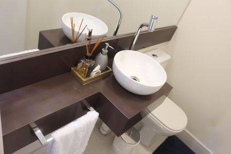 Apartamento à venda com 106m², 3 quartos e 3 vagasLavabo da Sala