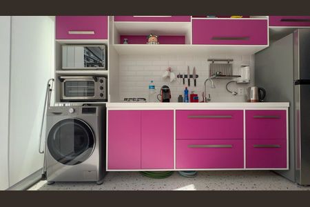 Apartamento à venda com 40m², 1 quarto e sem vaga Apartamento à venda com 40m², 1 quarto e sem vagaCozinha