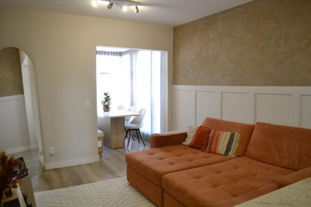 Sala de apartamento à venda com 2 quartos, 56m² em Parque das Nações, Santo André