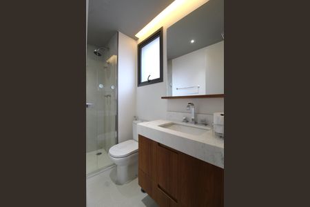 Apartamento à venda com 44m², 1 quarto e sem vagaBanheiro da Suíte