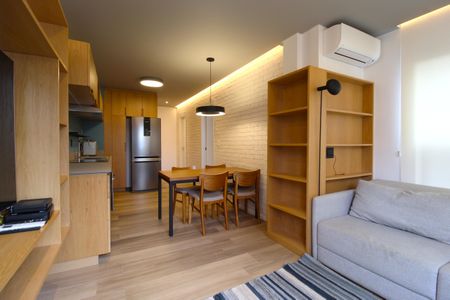 Apartamento para alugar com 44m², 1 quarto e sem vagaSala/Cozinha
