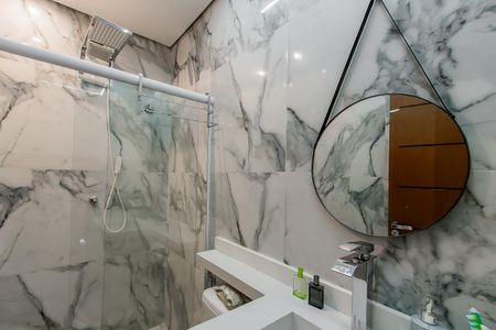 Casa à venda com 115m², 3 quartos e 2 vagas Casa à venda com 115m², 3 quartos e 2 vagasBanheiro Social