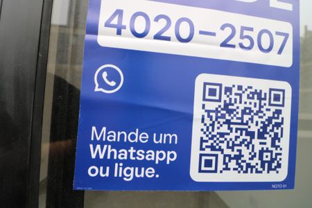 Casa de condomínio à venda com 84m², 2 quartos e 1 vagaPlaca