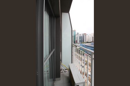 Varanda de apartamento à venda com 1 quarto, 29m² em Vila Nova Conceição, São Paulo