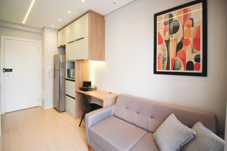 Sala de apartamento à venda com 1 quarto, 29m² em Vila Nova Conceição, São Paulo