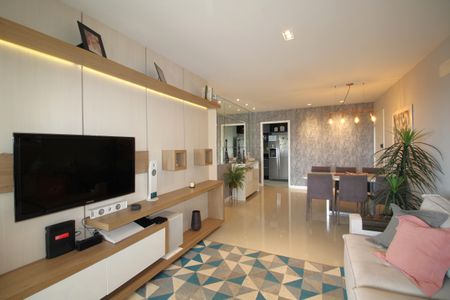 Sala de apartamento para alugar com 3 quartos, 110m² em Barra da Tijuca, Rio de Janeiro