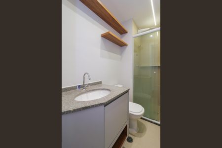 Studio à venda com 25m², 1 quarto e sem vaga Studio à venda com 25m², 1 quarto e sem vagaBanheiro
